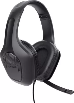 Kufje Trust GXT 415 Zirox Gaming, e zezë