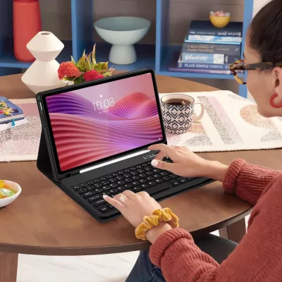 Mbështjellës me tastierë Bluetooth Tech-Protect SC Pen për Lenovo Tab 10.1 TB-311, e zezë