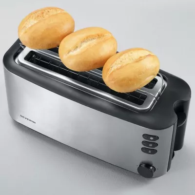 Toaster Severin AT2509 4 feta inox 1350-1650 W argjendt e zi