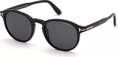 Syze dielli për meshkuj Tom Ford DANTE FT0834 01A, të zeza [Madhësia: 52]