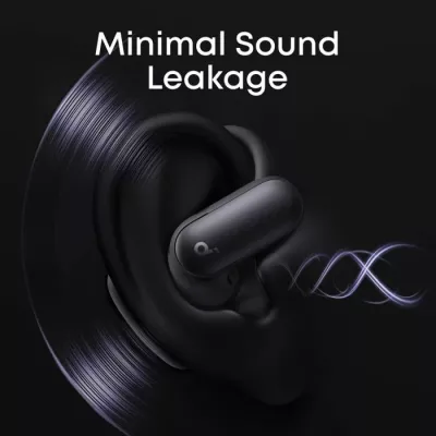 Kufje wireless Anker Soundcore AeroFit 2 Pro A3875G31, Open-Ear + ANC, Hi-Res Audio LDAC, blu