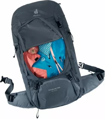 Çantë shpine Deuter, për femra dhe meshkuj, e zezë