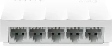 Switch, TP-Link, LS1005, 5 porta 10/100 Mbps, desktop pa ventilator, e bardhë
