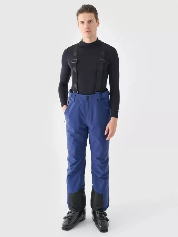 Pantallona për meshkuj ski 4f, të kaltërta [Madhësia: XXXL]