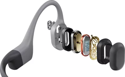Kufje sportive pa tela SHOKZ OpenSwim Pro, 32 GB, Bluetooth, Gri