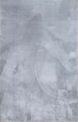 Qilim për korridor, ngjyrë gri e çelët, Conceptum Hypnose, 100x300cm, soft plush