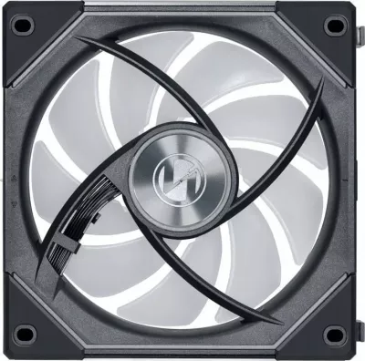 Ventilator PC Lian Li UNI FAN SL-INF 120 RGB Reverse Blade UF-RSLIN120-1B, 120mm ARGB PWM, 1 copë, i zi/gri