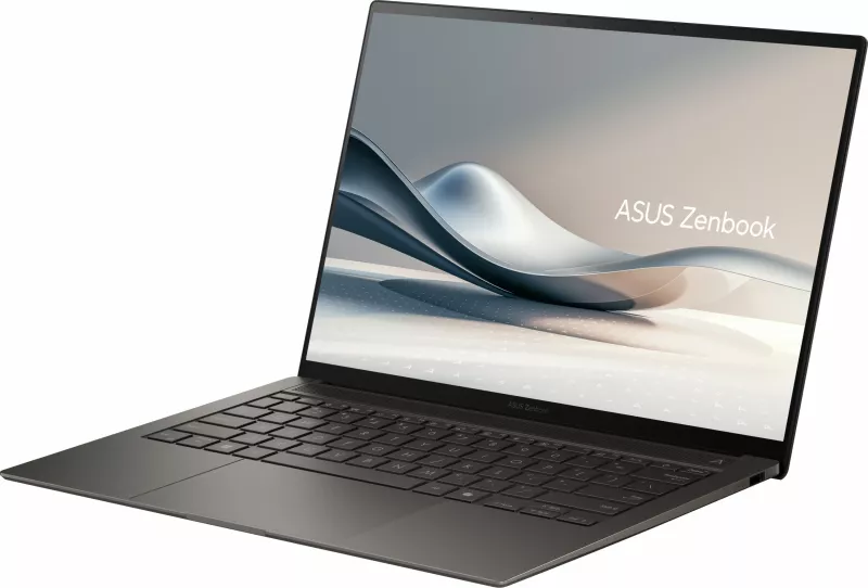 Laptop ASUS Zenbook S 14 UX5406SA-PV008W, Intel Core Ultra 7, 16GB RAM, 1TB SSD, Zumaia Gray