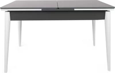 Tavolinë ngrënie me zgjatje, Skye Decor, anthracite dhe e bardhë, Sigma - 992