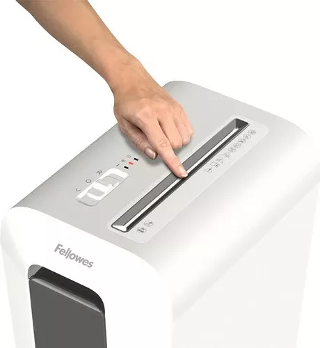 Shredder Fellowes LX65, particle-cut, 22L, i bardhë