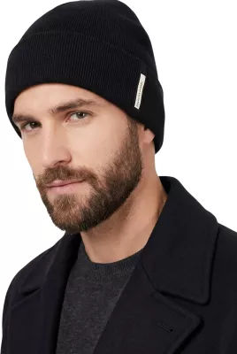 Kapelë beanie për meshkuj Armani Exchange XM001636 AF16950, e zezë