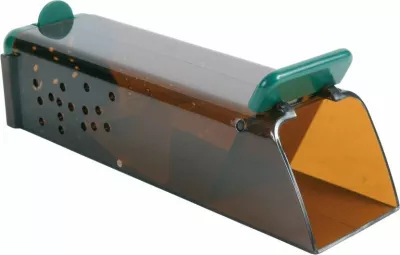 Kurth humane për minj dhe brejtës Trixie 6×4.5×17 cm, plastik, kafe transparente