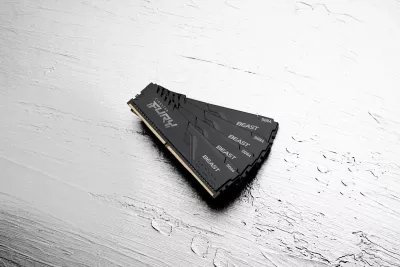 RAM Memorje Kingston FURY Beast 32GB (2 x 16GB) DDR4 3200MT/s CL16, e zezë