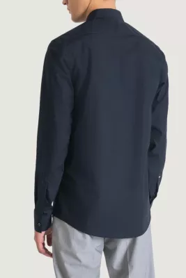 Këmishë për meshkuj Antony Morato London Slim Fit FA400078, e kaltër [Madhësia: 44]