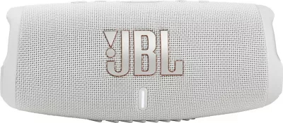 Altoparlant JBL Charge 5, Bluetooth, 20 orë, i bardhë