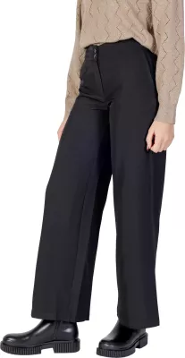 Pantallona për femra Jacqueline de Yong Jdydora Hw Wide Pant Tlr 15361050, të zeza [Madhësia: M]