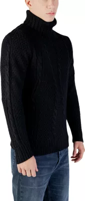 Xhemper për meshkuj Gianni Lupo M. COLLO ALTO BW793-F25, i zi [Madhësia: XXL]