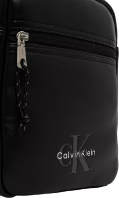 Çantë crossbody për meshkuj Calvin Klein LV04D3418G, e zezë