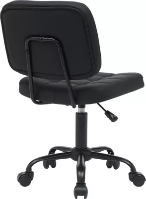 Karrige zyre Sedia pu e zezë 50x50x75-85cm