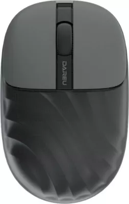 Maus wireless Dareu LM135G 1200 DPI 4 butona 2.4G bateri 300 mAh USB-C e zezë