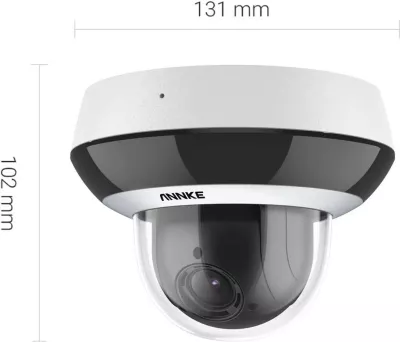 Kamerë sigurie ANNKE I91BK, dome, rrjet, bardhë/zi