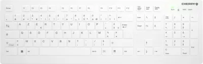 Tastierë Cherry AK-C8112 wireless, e bardhë, për mjekësi