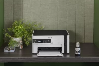 Printer Epson EcoTank M2120, Inkjet, Wi-Fi, Bardhë
