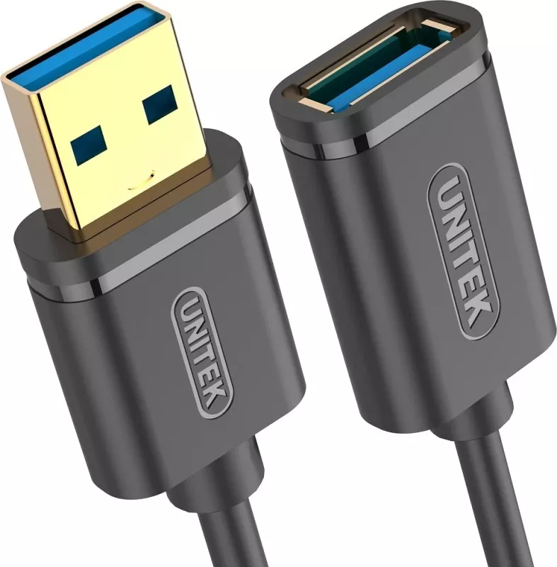 Kabllo zgjatëse USB Unitek, e zezë