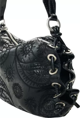 Çantë crossbody për femra Desigual Siroco Xela 26WAXP09, e zezë