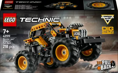 Set ndërtimi LEGO Technic Monster Jam DIGatron 42199, 218 pjesë, pull-back, multingjyrësh