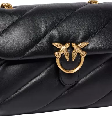 Çantë krahu Pinko Love Puff Classic Small B. She 107616 A0F2, për femra, e zezë