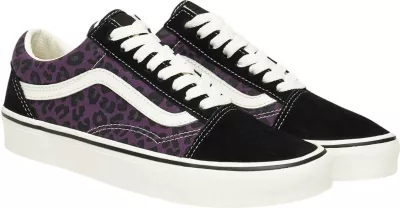 Atlete për meshkuj Vans Old Skool VN000D7Z6N01, të zeza-vjollcë [Madhësia: 43]
