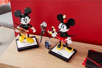 Set ndërtimi LEGO Classic Mickey Mouse & Minnie Mouse, 1739 pjesë, plastikë