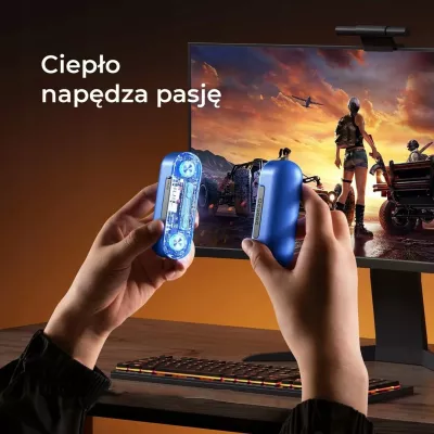 Ngrohës elektrik për duar Ocoopa UT4103, 4 nivele, alumini, blu