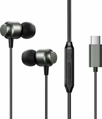 Kufje Joyroom JR-EC06 USB-C me mikrofon, 1.2 m, gri (JYR908)