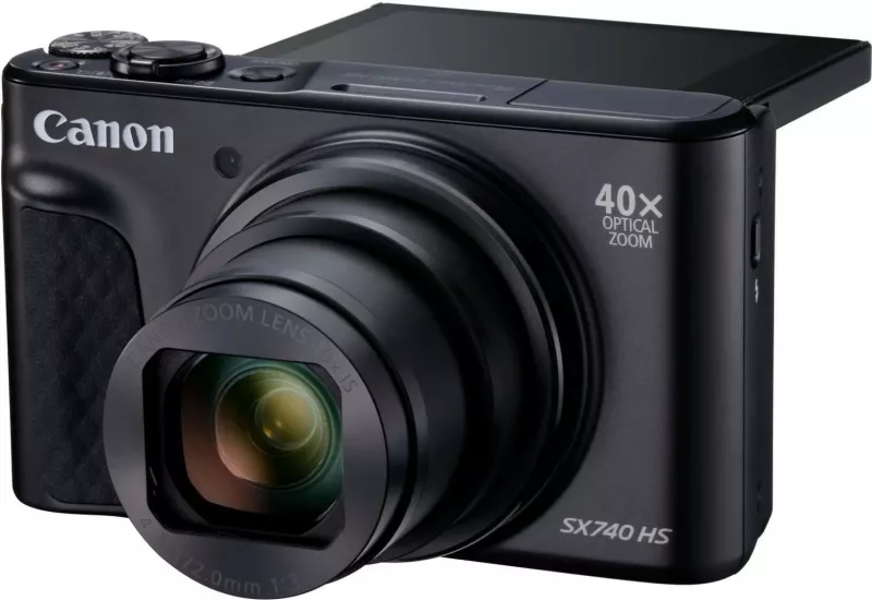 Aparat Canon PowerShot SX740 HS, 20.3 MP, 40x Zoom, 4K, i zi