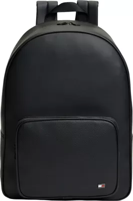 Çantë shpine për meshkuj Tommy Hilfiger TH Foundation AM0AM14685, e zezë