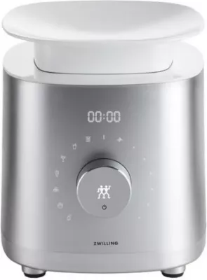 Blender i fuqishëm tavoline Zwilling Enfinigy Pro 53001-000-0 530010000 1.8L, 7 programe, 12 shpejtësi, peshore e integrume, argjendtë