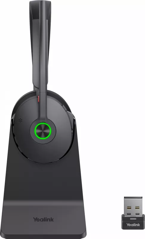 Kufje Yealink BH74, Bluetooth, ANC, USB-C/A, e zezë