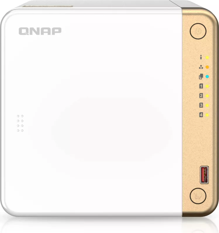 NAS QNAP TS-462-4G, Intel® Celeron®, N4505, Bardhë