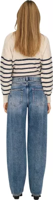 Xhinse për femra Only ONLGIANNA MW Straight DOT450, denim i çelët [Madhësia: W33 L32]