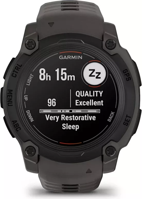 Smartwatch Garmin Instinct® E, Black with Charcoal Strap, 40 mm thumbnail 5