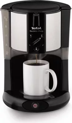 Aparat kafeje, Tefal, CM290838, 1.25L, 1000W, fikje automatike dhe mbajtje ngrohtë, e zezë