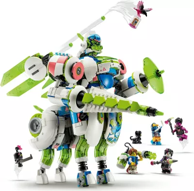 Set ndërtimi LEGO DREAMZzz 71485 Mateo dhe Z-Blob Mech Kalorësi, shumëngjyrësh