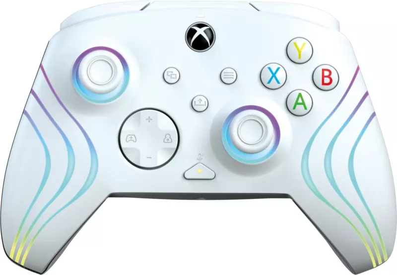 Gamepad PDP Afterglow Wave, Xbox Series X|S, PC, i bardhë