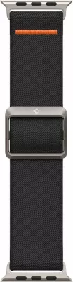Rrip Spigen Fit Lite Ultra për Apple Watch 4/5/6/7/8/9/SE/Ultra (42/44/45/49 mm), i zi