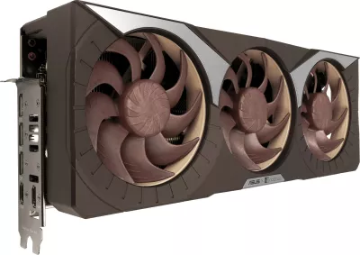 Kartelë grafike ASUS RTX 5080 Noctua OC Edition 16GB GDDR7, 3 ventilatorë, kafe