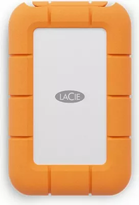 SSD i jashtëm rugged LaCie Rugged Mini STMF4000400 4TB USB-C (USB 3.2 Gen 2x2, deri 2000 MB/s), portokalli