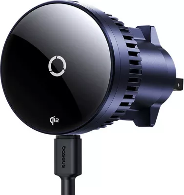 Mbajtës celulari Baseus MagPro CW04 me karikues wireless 15W, i zi