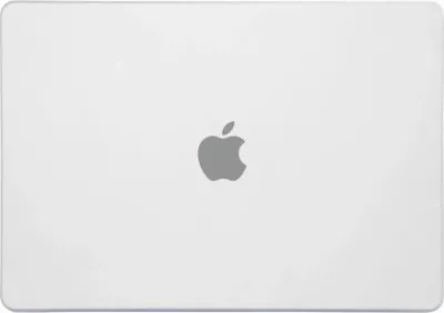 Mbështjellës laptopi, Tech-Protect SmartShell, për MacBook Air 15" 2023-2024 (M2/M3) A2941/A3114, plastik me këmbë gome, matte gjysmë-transparent